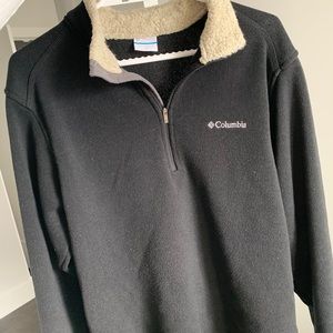 Columbia Quarterzip with Sherpa Collar